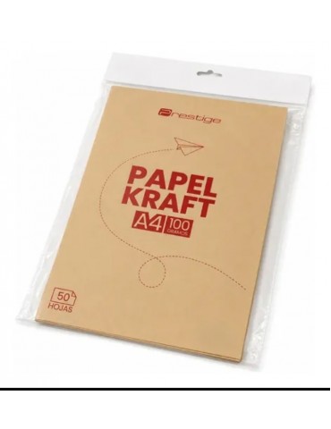 PAPEL KRAFT PRESTIGE A4 100GR